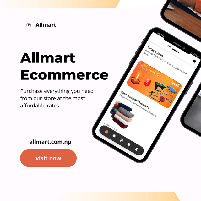 Allmart Ecommerce Website