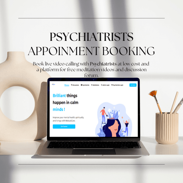 Psychiatrists Booking - WebRTC